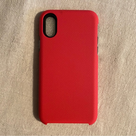 -CellEver Pink Grip Case for iPhone X/iPhone XS - Picture 4 of 4